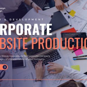 corporate company webdesign homepage responsive
