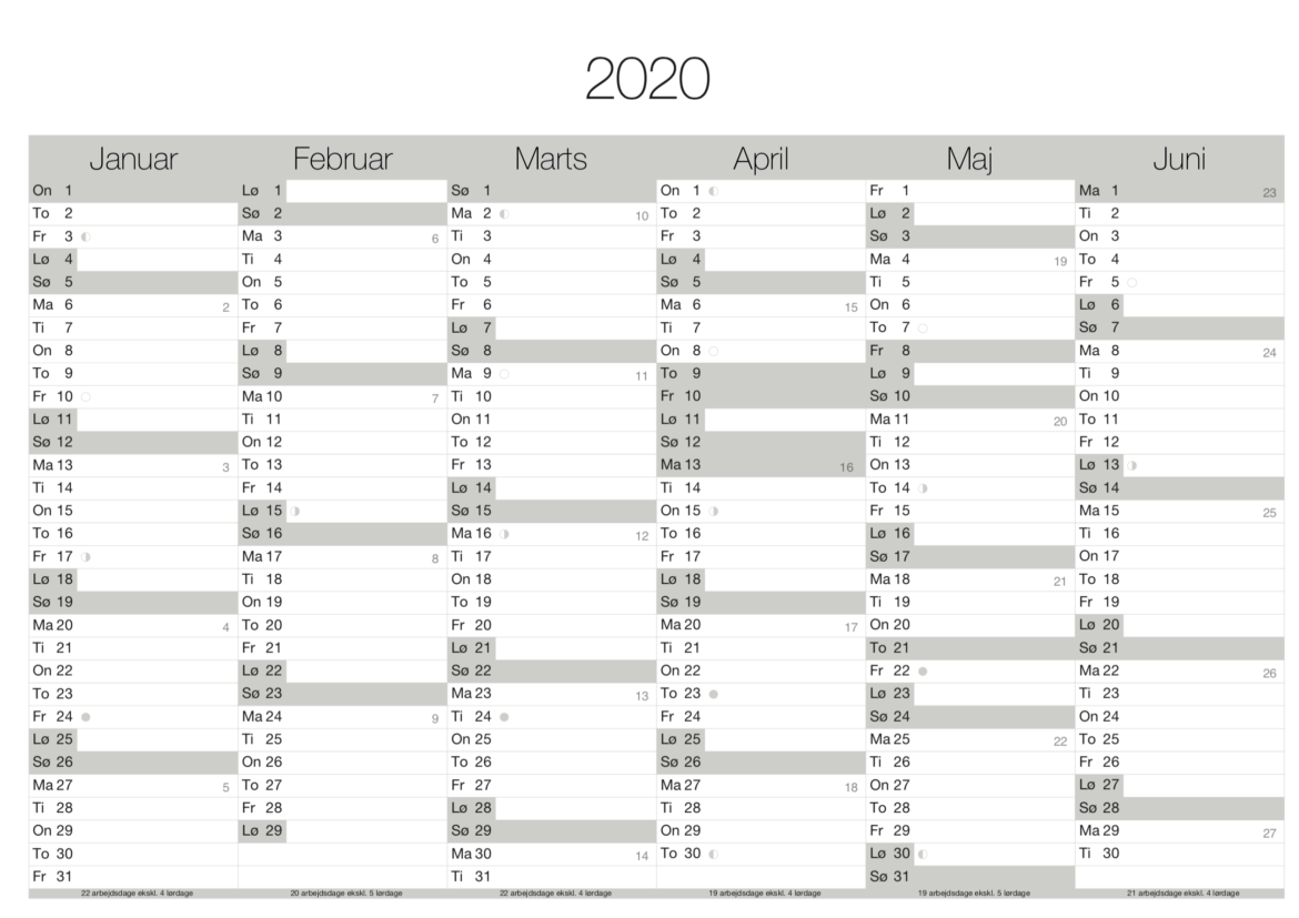 gray classic free designer printable calendar 2020 design editable ai download file